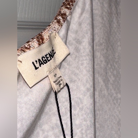 L'AGENCE Fontana Cut-Out Maxi Dress •Size Small• NWT • - Picture 5 of 7